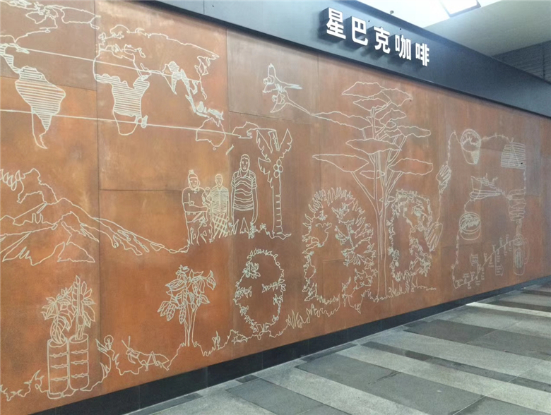 管城回族耐候钢幕墙